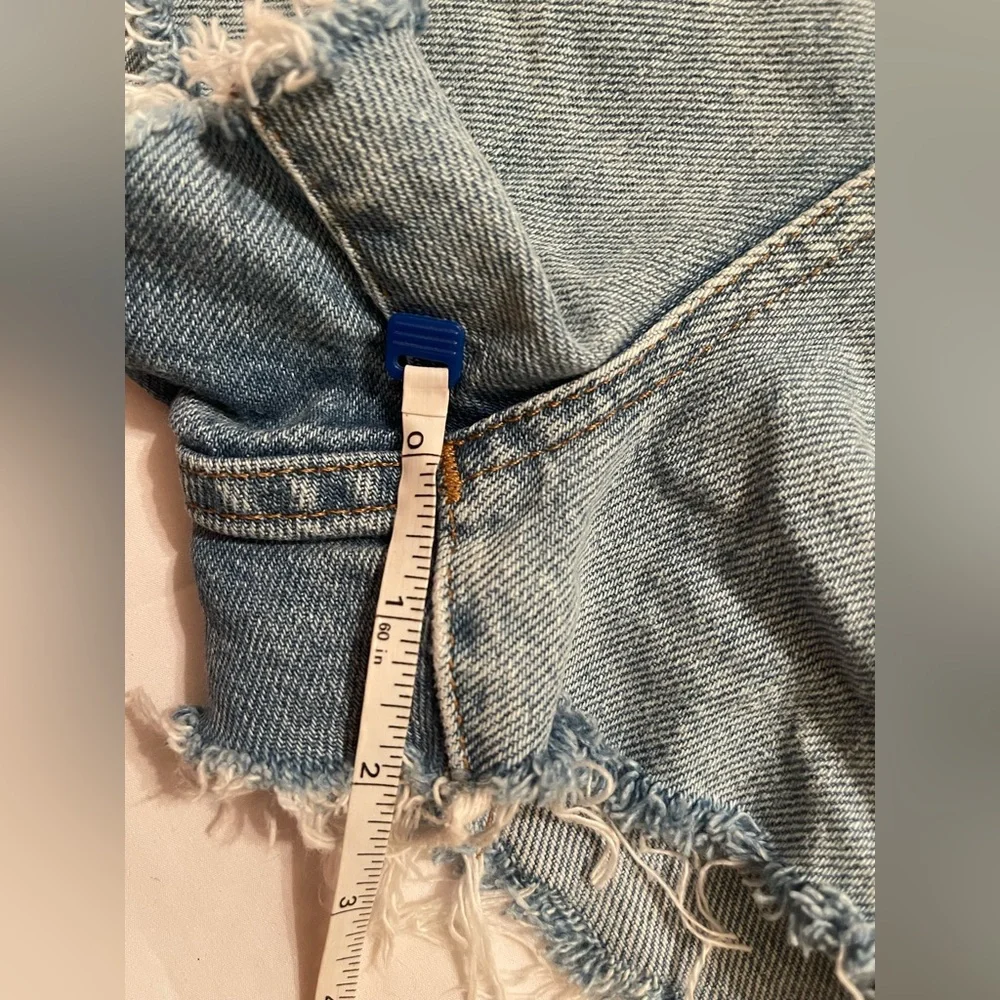 Madewell Jeans  Blue Denim Short size 27 - Picture 14 of 14